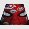 Spiderman Comic Wallpaper Fleece Blanket Sherpa Blanket