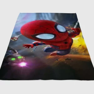 Spiderman Fleece Blanket Sherpa Blanket