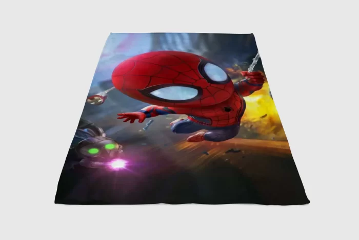 Spiderman Fleece Blanket Sherpa Blanket