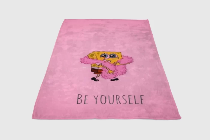 Sponge Bob Fleece Blanket Sherpa Blanket