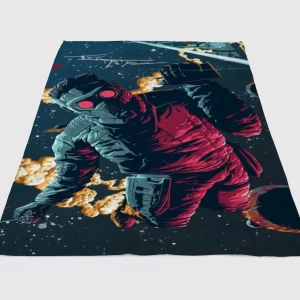 Star Lord Wallpaper Fleece Blanket Sherpa Blanket