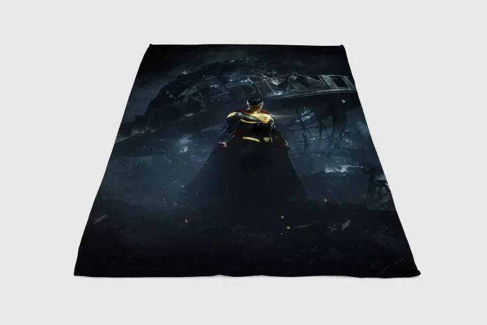 Superman Injustice 2 Fleece Blanket Sherpa Blanket