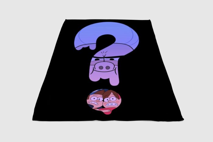 Symbol Gravity Falls Fleece Blanket Sherpa Blanket