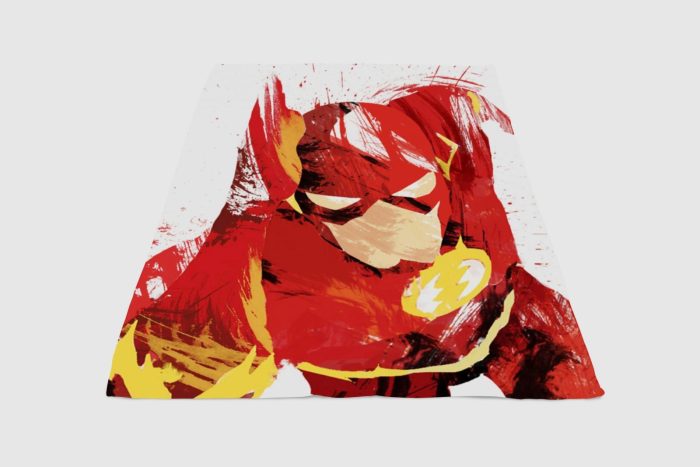 The Flash Spark Fleece Blanket Sherpa Blanket