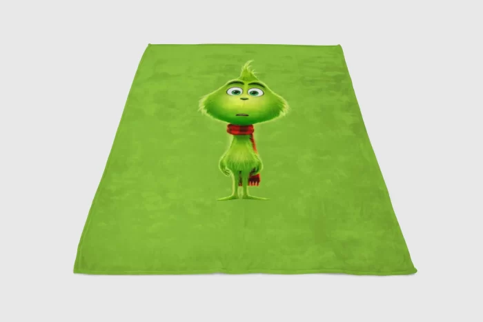 The Grinch Wallpaper Fleece Blanket Sherpa Blanket