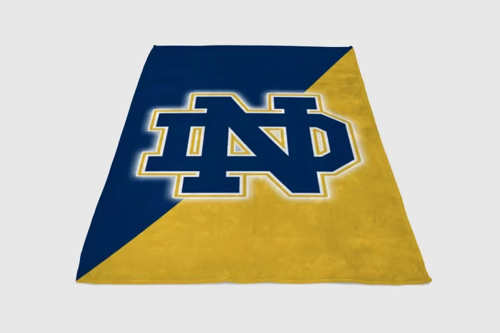 The Notre Dame Fighting Irish Baseball Fleece Blanket Sherpa Blanket