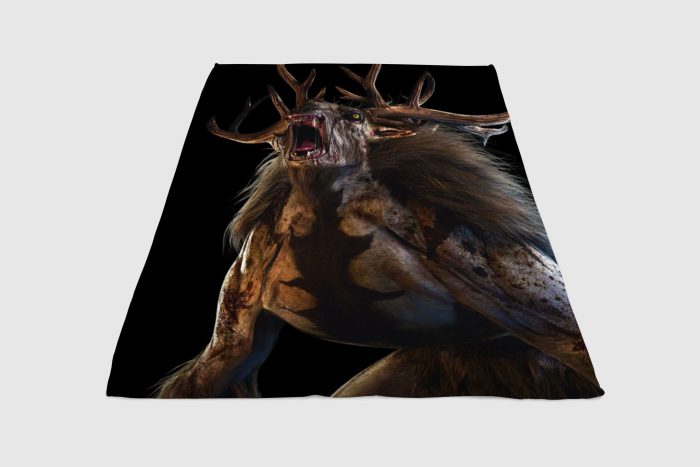 The Witcher 3 Wild Hunt Fleece Blanket Sherpa Blanket