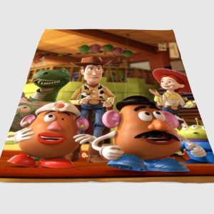 Toy Story Character Fleece Blanket Sherpa Blanket