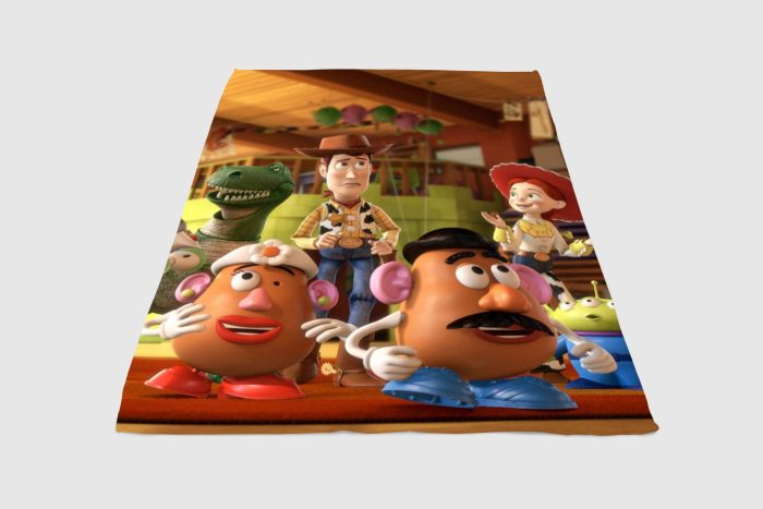 Toy Story Character Fleece Blanket Sherpa Blanket