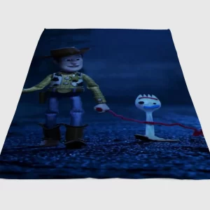 Toy Story Wallpaper Fleece Blanket Sherpa Blanket