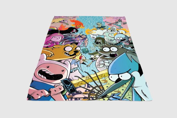 War Adventure Time Fleece Blanket Sherpa Blanket