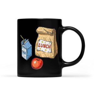 Lunch Lady Cafeteria Worker Perfect School Gift - Black Mug