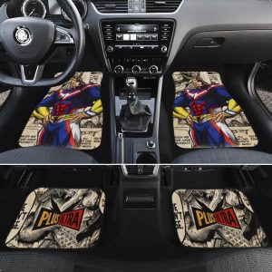 All Might Mix Manga Car Floor Mats Anime My Hero Academia