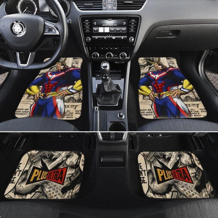 All Might Mix Manga Car Floor Mats Anime My Hero Academia