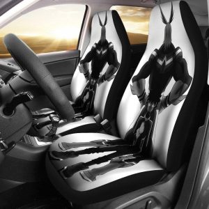 All Might My Hero Academia Anime Black And White Car Seat Covers - Car Accessories