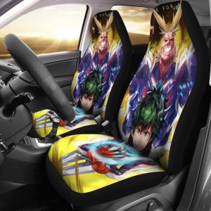 All Might My Hero Academia Anime Car Seat Covers - Car Accessories
