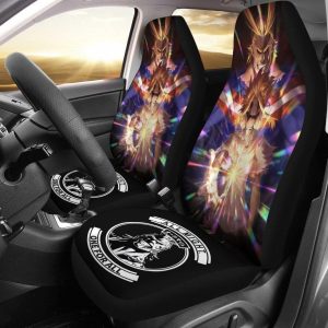 All Might One For All My Hero Academia Anime Car Seat Covers - Car Accessories