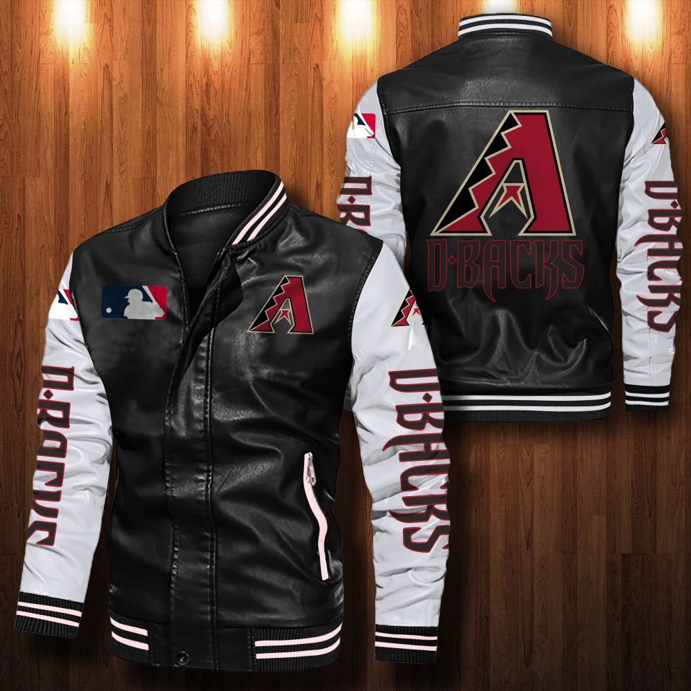 Leather Bomber Jacket