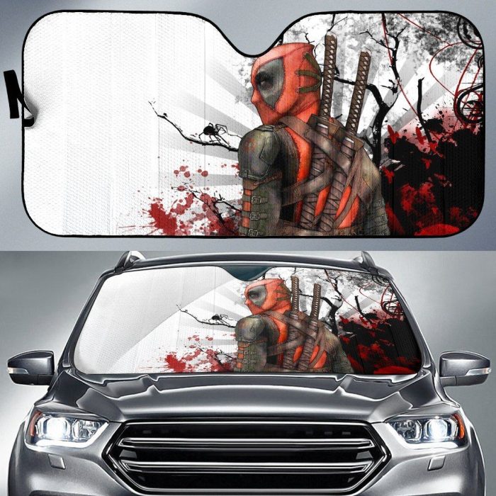 Art Deadpool Car Sun Shades Movie Fan Gift