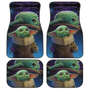 Baby Yoda Car Floor Mats The Mandalorian Disney Movies SWCFM13