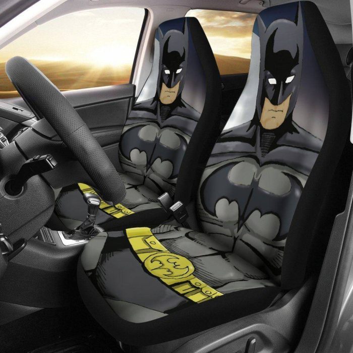 Batman Cartoon DC Comics Car Seat Covers - Car Accessories