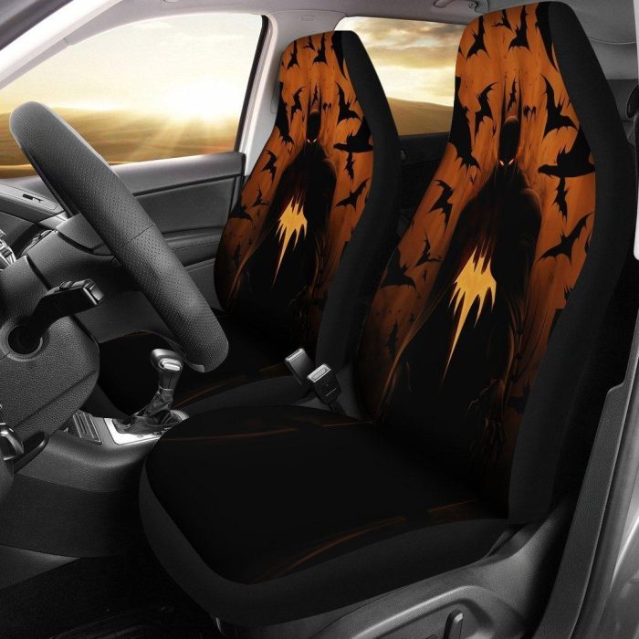 Batman Silhouette DC Comics Car Seat Covers - Car Accessories