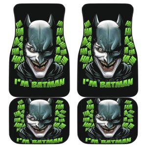 Batman Villains Car Floor Mats Superhero Movie Fan Gift