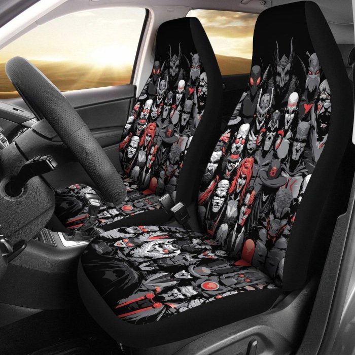 Batman Villains Pattern DC Comics Car Seat Covers - Car Accessories