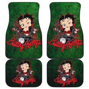 Betty Boop Car Floor Mats - Betty Boop Car Floor Mats Cartoon Fan Gift