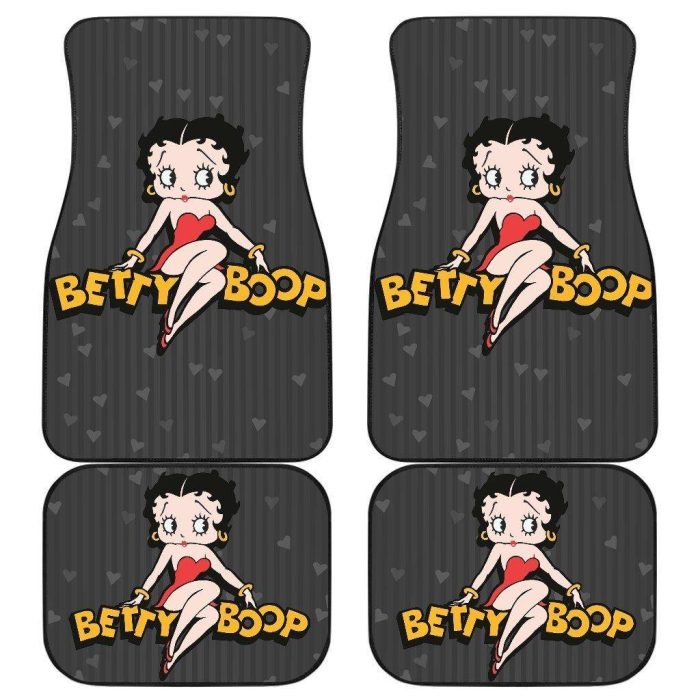 Betty Boop Car Floor Mats - Cartoon Fan Gift Pretty Betty Boop Car Floor Mats