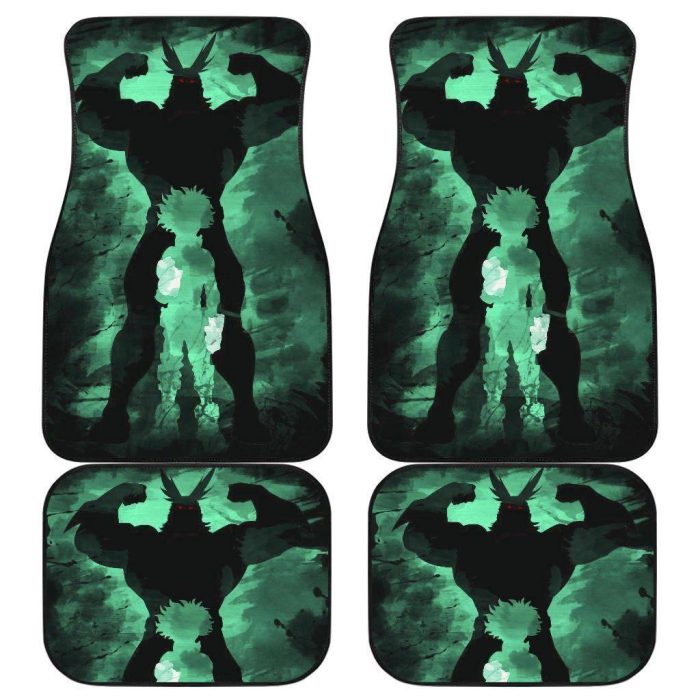 Boku Car Floor Mats My Hero Academia Manga Fan Gift