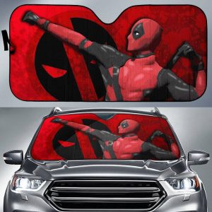 Deadpool Art Car Sun Shades Movie Fan Gift