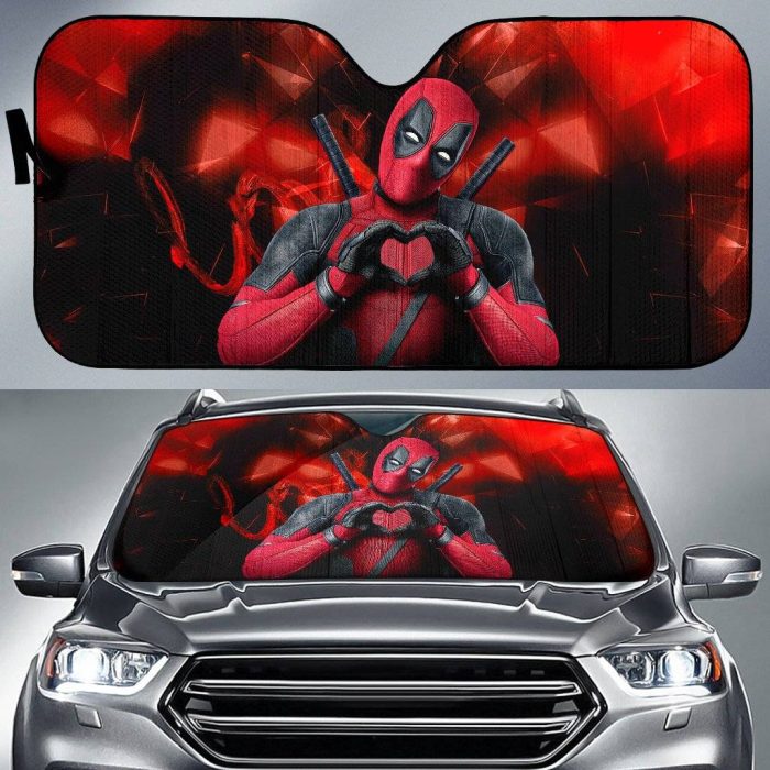 Deadpool Love Car Sun Shades Movie Fan Gift