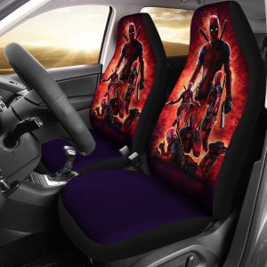 Deadpool Reaction Xmen Car Seat Covers - Car Accessories