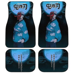 Demon Slayer Car Floor Mats - Sakonji Urokodaki Car Floor Mats Custom Demon Slayer: Kimetsu no Yaiba