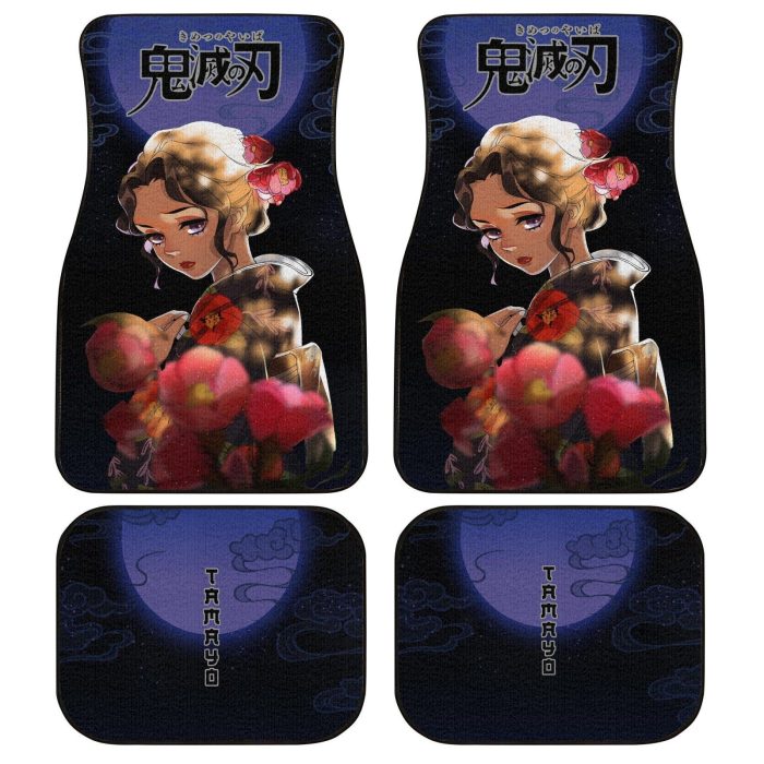 Demon Slayer Car Floor Mats - Tamayo Car Floor Mats Custom Demon Slayer: Kimetsu no Yaiba