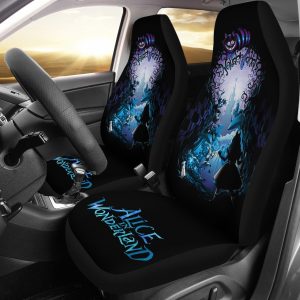 Discover Castle Alice In Wonderland DN Cartoon Car Seat Covers - Car Accessories