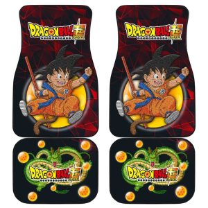 Dragon Ball Car Floor Mats - Goku Chico Anime Dragon Ball Car Floor Mats
