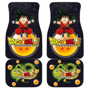 Dragon Ball Car Floor Mats - Goku Kid Anime Dragon Ball