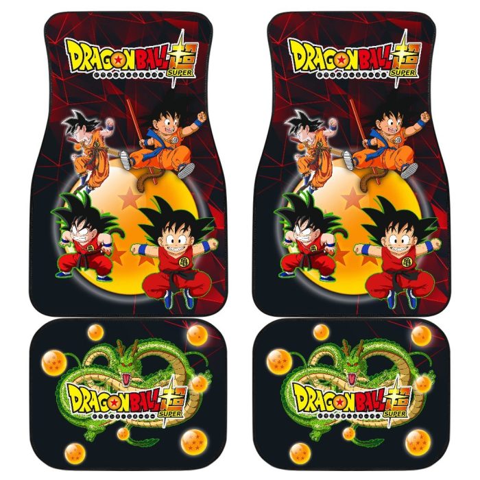 Dragon Ball Car Floor Mats - Son Goku Kinto All Kid Shades Car Floor Mats
