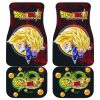 Dragon Ball Car Floor Mats - Songoku Supper Saiyan 3 Dragon Ball Anime Car Floor Mats