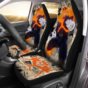 Endeavor Mix Manga Car Seat Covers - Car Accessories Anime My Hero Academia