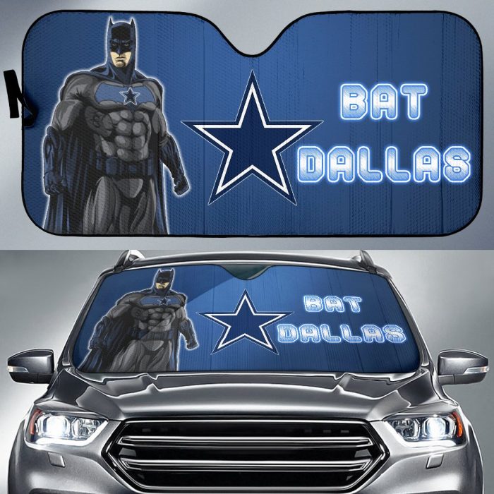 Football Team Car Sunshade | Batman Bat Dallas Cowboys Sun Shade