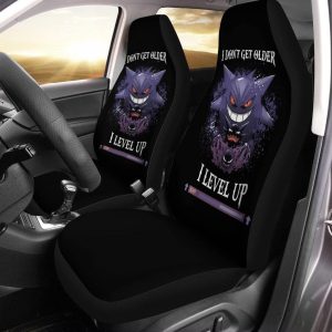 Gengar Pokemon Car Seat Covers - Car Accessories