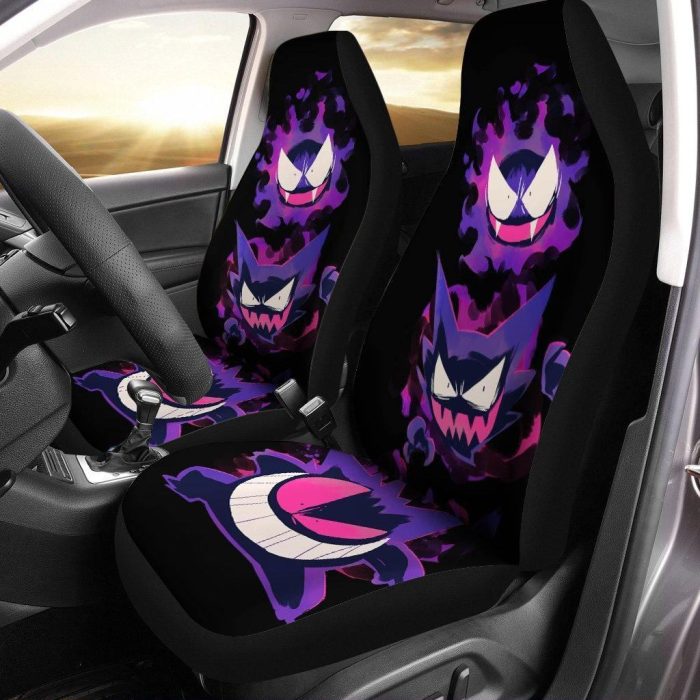 Gengar Pokemon Car Seat Covers - Car Accessories