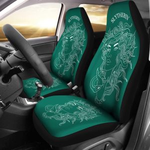 Harry Potter Car Seat Covers - Car Accessories - Harry Potter Car Seat Covers - Car Accessories Slytherin Art Beauty