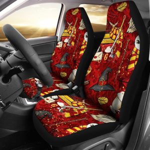 Harry Potter Car Seat Covers - Car Accessories - Harry Potter House Crest Car Seat Covers - Car Accessories