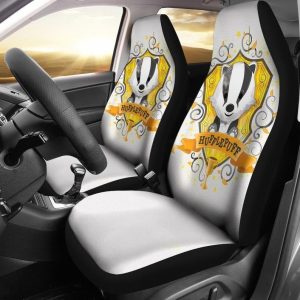 Harry Potter Car Seat Covers - Car Accessories - Harry Potter Hufflepuff Seat Covers