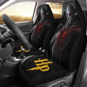 Harry Potter Car Seat Covers - Car Accessories - Horror Voldemort Artwork Harry Potter Car Seat Covers - Car Accessories
