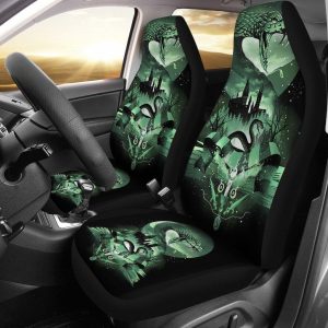 Harry Potter Car Seat Covers - Car Accessories - Slytherin Harry Potter Fan Gift Car Seat Covers - Car Accessories